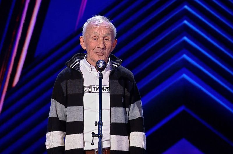 Dinu Blănaru, cel mai vârstnic concurent de la Românii au Talent, sezonul 12 Dinu Blănaru, cel mai vârstnic concurent de la Românii au Talent, sezonul 12