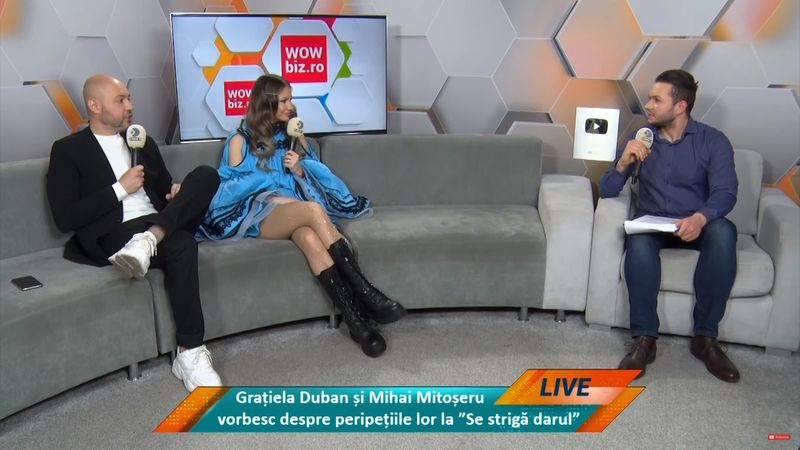 Mihai Mitoșeru și Grațiela Duban se întrec într-un nou sezon „Se strigă darul” la Kanal D