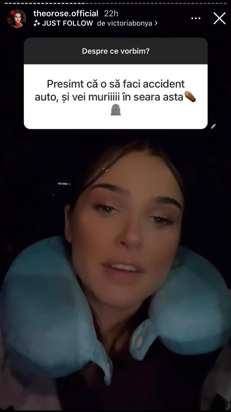 Theo Rose, mesaj straniu din partea unui internaut! 