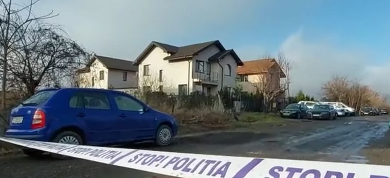 Urma a fost găsită pe un comutator din vilă