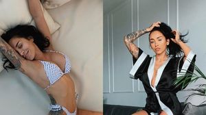 Ruby s-a pozat goală printre așternuturi