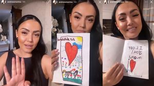 Andreea Mantea, surprinsă de fiul ei de Valentine's Day! 