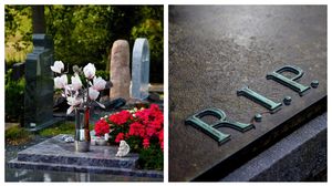 O femeie de 85 de ani s-a stins lângă mormântul soțului