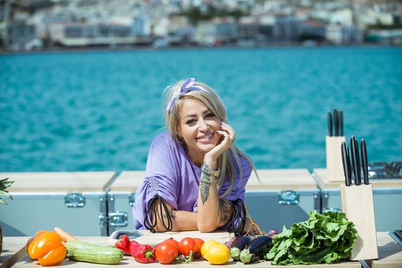Concurenţi echipă Cătălin Scărlătescu. Tanya Povenscaia 