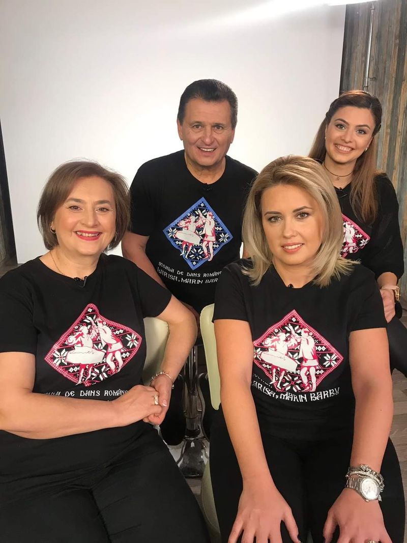 Nea Mărin și soția lui au împreună două fete