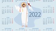 Calendar Creștin Ortodox MARTIE 2022
