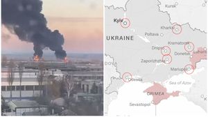 Cum s-a desfășurat invazia Ucrainei de către Rusia! Harta zonelor atacate și asaltul pas cu pas