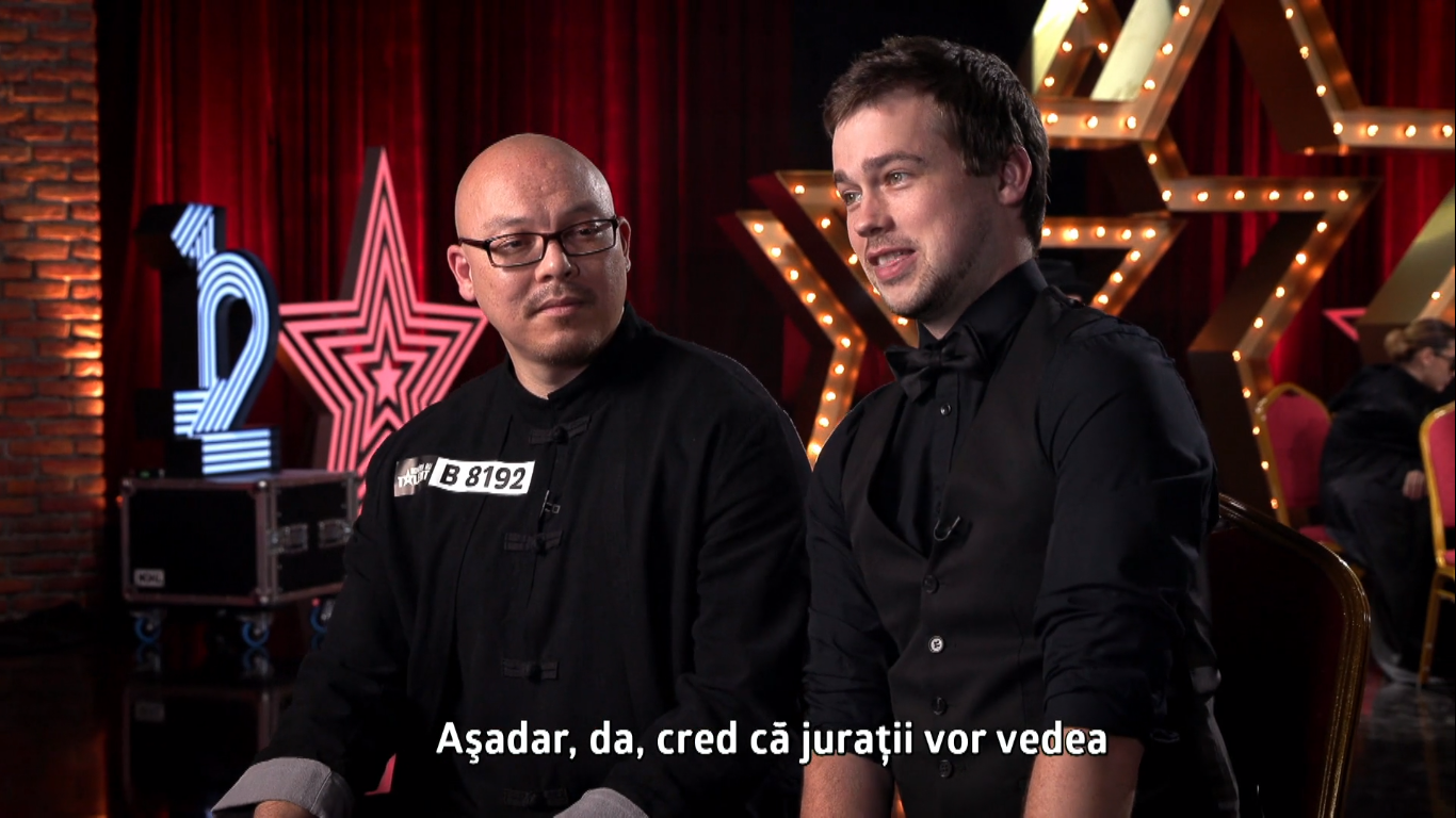 Li Lau și Brendon Peel la Rom&acirc;nii au Talent, sezonul 12