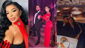 Alina Marymar, logodnica lui Tzancă Uraganu, sărutată pe obraz de un alt bărbat după ce Lambada a născut cel de-al doilea copil al artistului „El e mai frumos”