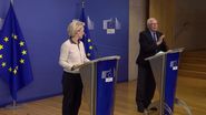 Ursula von der Leyen și Josep Borell 