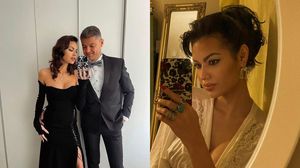 Iubita lui Cristian Boureanu a îmbrăcat rochia de mireasă după 4 luni de relație! Cristina Belciu este cu 25 de ani mai tânără