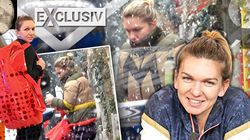 EXCLUSIV! Pe frig, pe ninsoare, Simona Halep îi dă bătaie! Imagini noi cu Halep înainte de Indian Wells