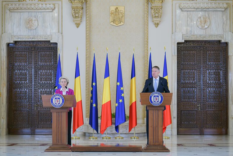 Klaus Iohannis și Ursula von der Leyen