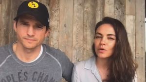 Mila Kunis și Ashton Kutcher 