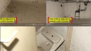 Așa arată un buncăr din capitală! Mizeria e în floare, iar gândacii sunt peste tot
