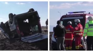 Accident Prahova  Accident teribil în Prahova, după ce șoferul unui microbuz a făcut infarct la volan și a murit! La bord se aflau alți 15 pasageri