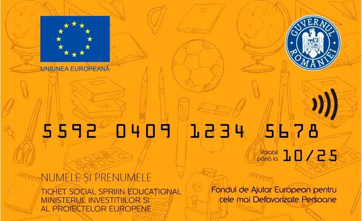 Elevii vor putea cumpăra doar materiale școlare pe banii primiți