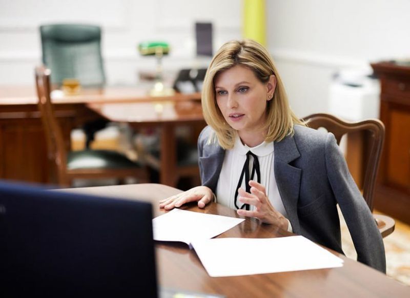 Olena Zelenska acuză rușii că omoară civili