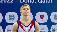  Un gimnast rus a purtat simbolul invaziei pe podiumul Cupei Mondiale din Doha, lângă un sportiv ucrainean și insistă că ar face-o din nou! Andreea Răducan, fostă campioană olimpică la gimnastică