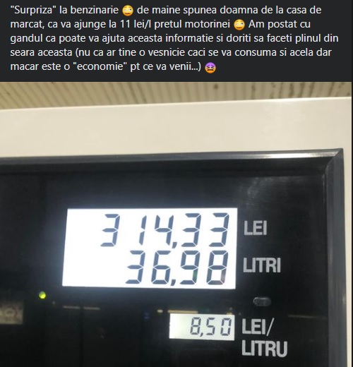 EXCLUSIV! Cozi uriașe în benzinării! Oamenii au venit cu butoaie și canistre să-și facă rezerve de carburanți: &quot;De mâine ajunge 11 lei/l prețul motorinei&quot;