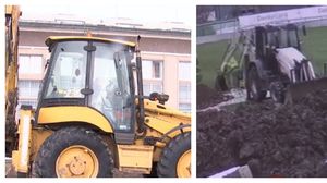 Stadion din București  Autoritățile au săpat două zile pe un stadion din București, după ce un deținut l-a acuzat pe un fost polițist că ar fi îngropat un cadavru