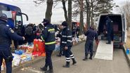 Autoritățile române ajutând refugiații