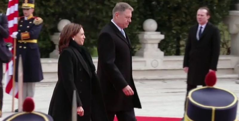 Kamala Harris s-a întâlnit cu Klaus Iohannis la Cotroceni