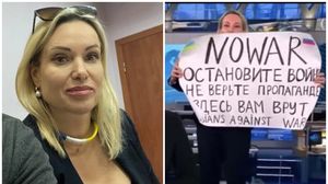 Jurnalista Marina Ovsianikova   jurnalista