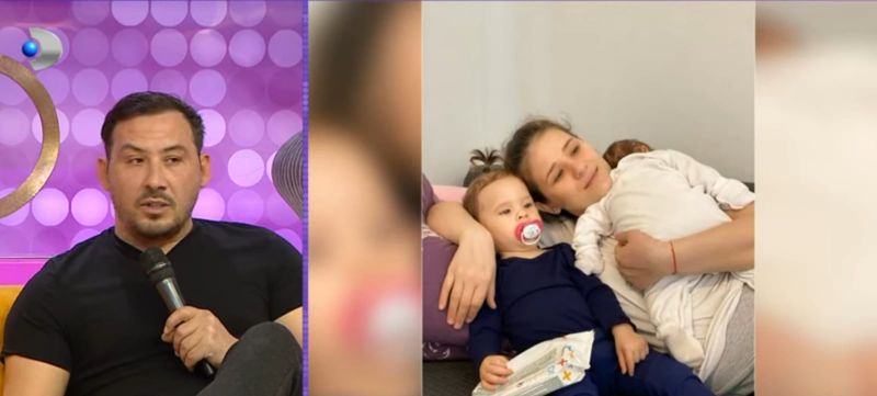 Ștefan Stan și soția lui, alături de cele două fetițe ale lor Ștefan Stan și soția lui au devenit părinți a doua oară