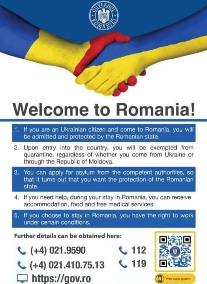 Autoritățile au creat linii telefonice și platforme pentru refugiații ucraineni