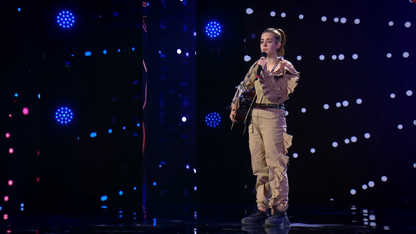 Maria Hăulică, fata cu chitara de la Românii au Talent, sezonul 12