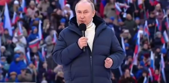 Ce au observat rușii în timpul concertului dat de Putin! Totul s-a întâmplat în direct: „Unde a dispărut?”