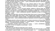 Simulare Bacalaureat 2022. Barem de corectare