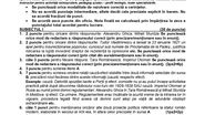 Simulare Bacalaureat 2022. Barem