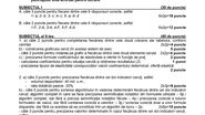 Barem subiecte simulare Bacalaureat 2022. Proba la alegere