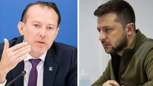 Florin Cîțu și Volodimir Zelenski  Volodimir Zelenski ar putea ține un discurs în Parlamentul României
