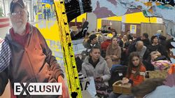 EXCLUSIV. John a venit tocmai din Alaska să ajute refugiații ucraineni din Gara de Nord! Ce a avut de spus o voluntară despre gestul bărbatului