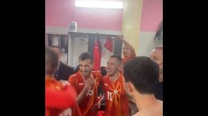 Macedonenii au sărbătorit ca nebunii după eliminarea Italiei la baraj! Selecționerul Mancini își păstrează postul după o noapte de coșmar
