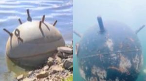 Mină de război a Rusiei, găsită în apropiere de Portul Midia! Autoritățile sunt în alertă