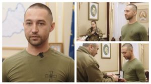 Soldatul ucrainean care i-a sfidat pe ruși în timpul unui atac pe Insula Șerpilor a fost decorat
