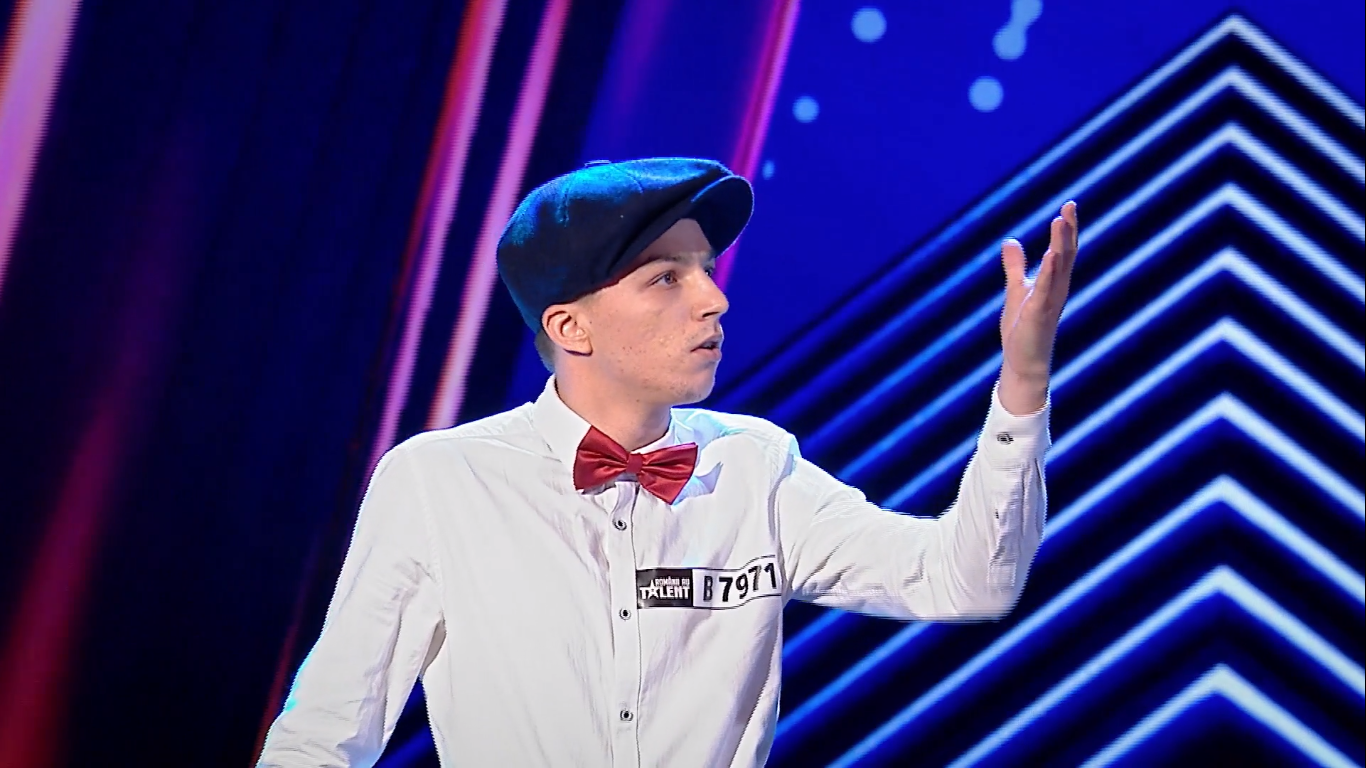 Ioan Anca de la Românii au Talent, sezonul 12. Concurentului i se mai spune și ”Bludstop”