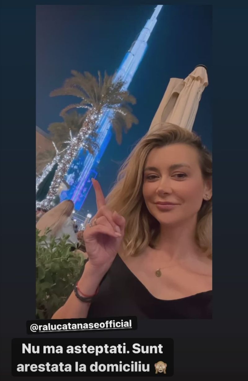 Raluca Tănase a primit un mesaj neașteptat de la sora sa. Ce i-a transmis Denisa Tănase, direct din Dubai.