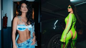 Inna, super sexy pe plajele din California