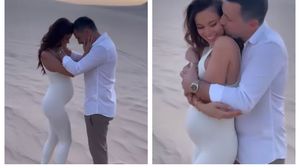 Flick și Denisa Filcea vor deveni părinți pentru prima dată! Soția ”Domnului Rimă” este însărcinată