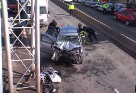 Detalii noi în cazul accidentului din Pipera, în care o femeie a murit! Șoferul ar fi provocat accidentul intenționat