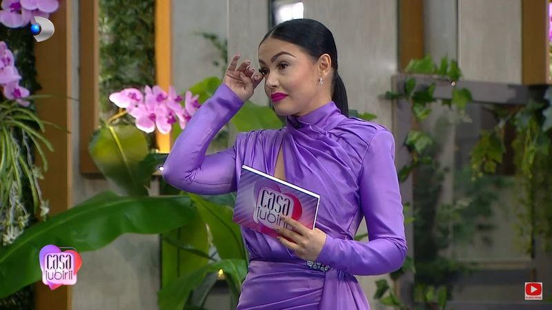 Andreea Mantea a izbucnit în lacrimi, în prima ediție a emisiunii Casa Iubirii