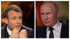 Macron acuză Rusia de crime de război