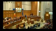 Președintele Ucrainei într-un discurs istoric în Parlamentul României