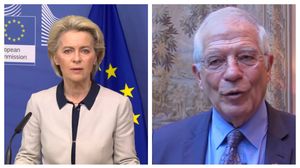Ursula von der Leyen și Josep Borrel vor călători la Kiev