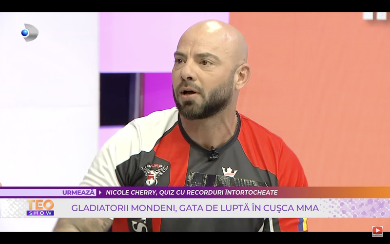 Ce îi transmite Andi Constantin lui Giani Kiriță înainte de confruntarea în cușcă